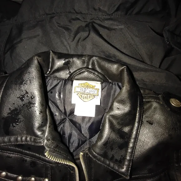 Toddlers 4t HARLEY DAVIDSON LEATHER COAT